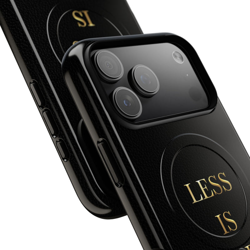 Less Is More Magnetic Phone Case by etchd, view 70
