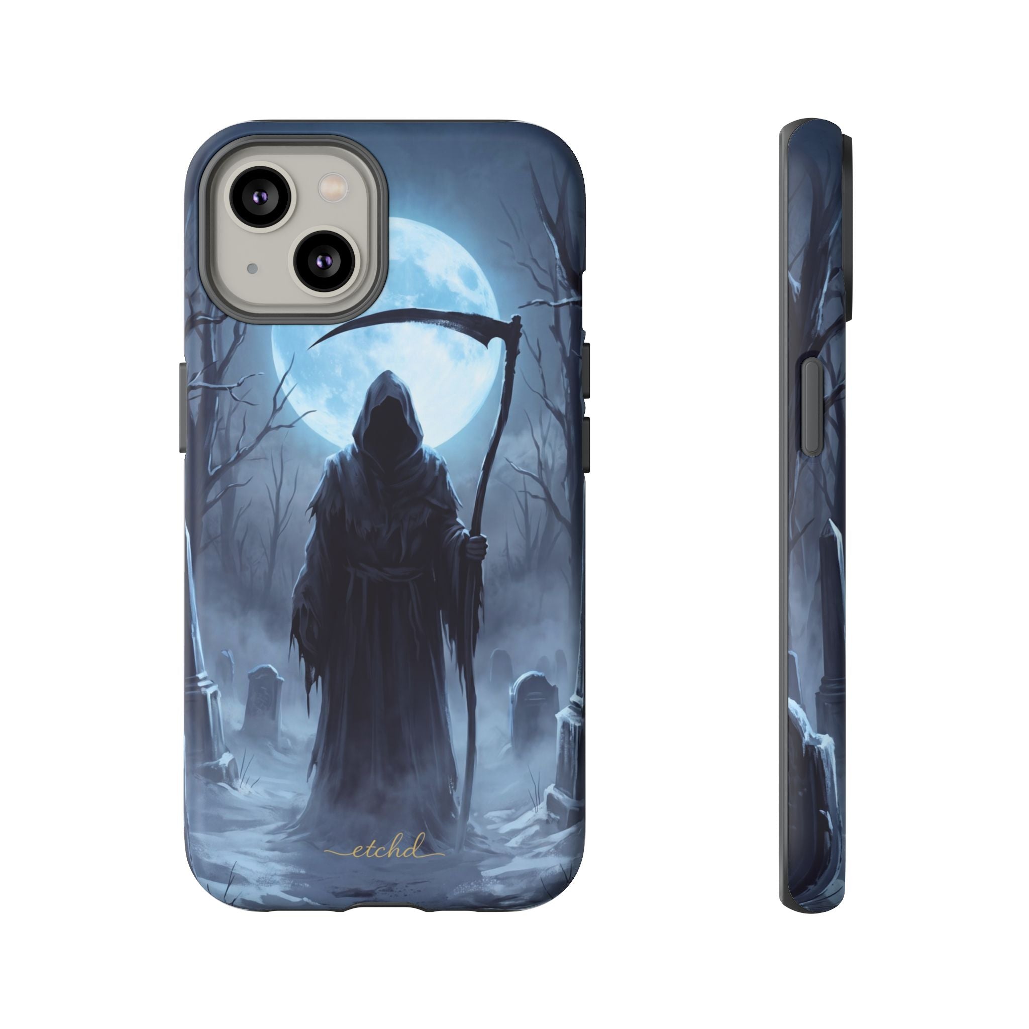 The Reaper Phone Case by etchd, view 2