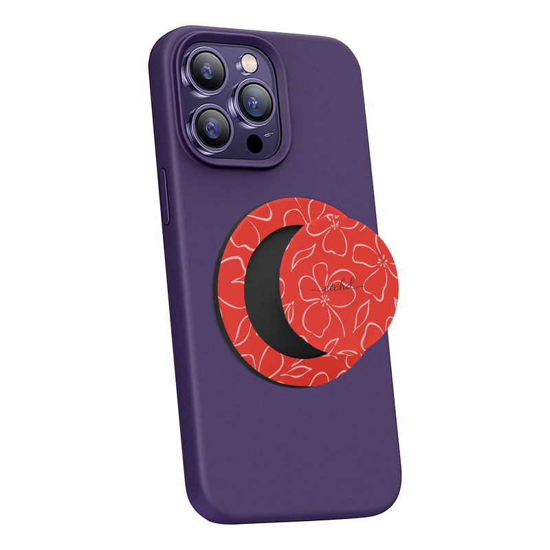 Poppy & Blush Floral Handyhalterung und Ständer-zoom-