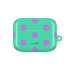 Lilac & Hypermint Polka Dot Custodia per AirPods