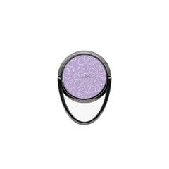 Lilac & Cream Floral Phone Ring Holder by etchd, view 4