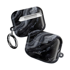 Onyx Pearl AirPod Case by etchd, view 10