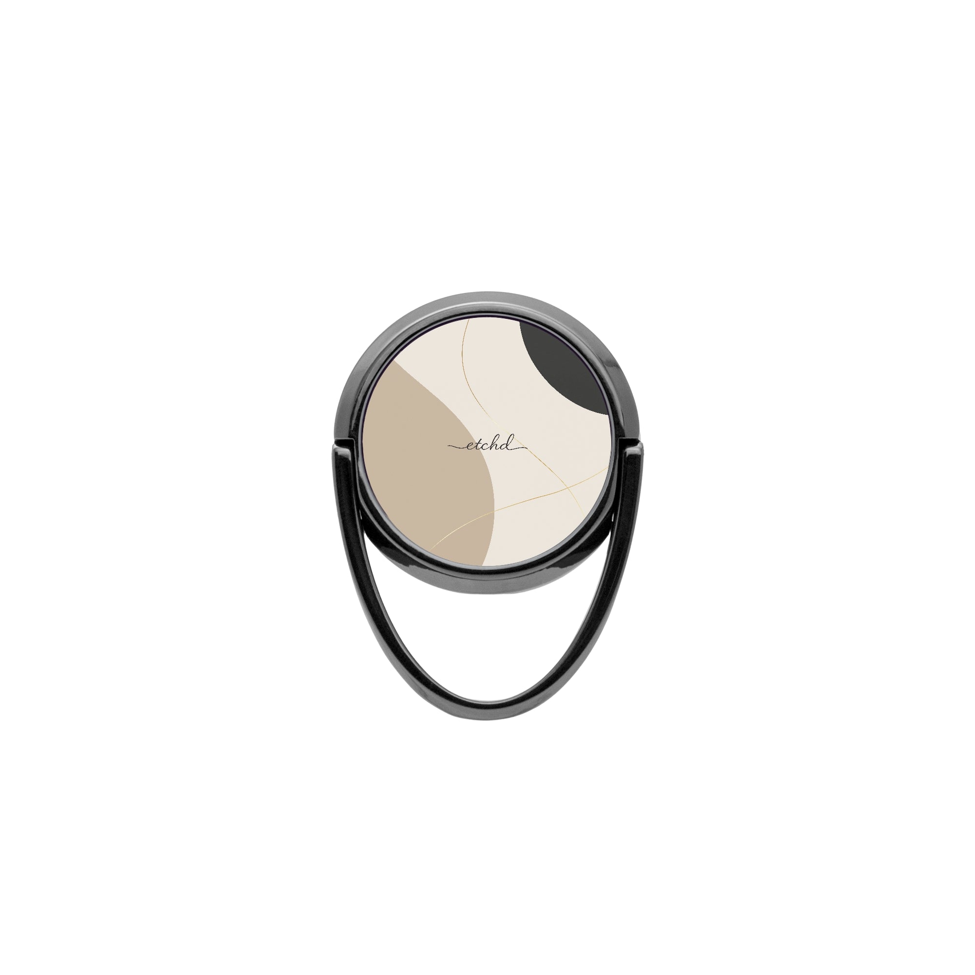 Neutral Curves Phone Ring Holder by etchd, view 4
