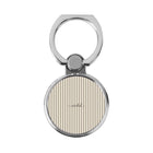 Neutral Striped Classic Ring Holder