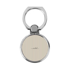Neutral Striped Classic Ring Holder by etchd