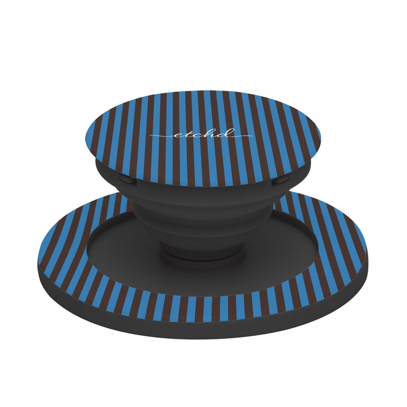 Espresso And Cerulean Support et Anneau Téléphone-zoom-