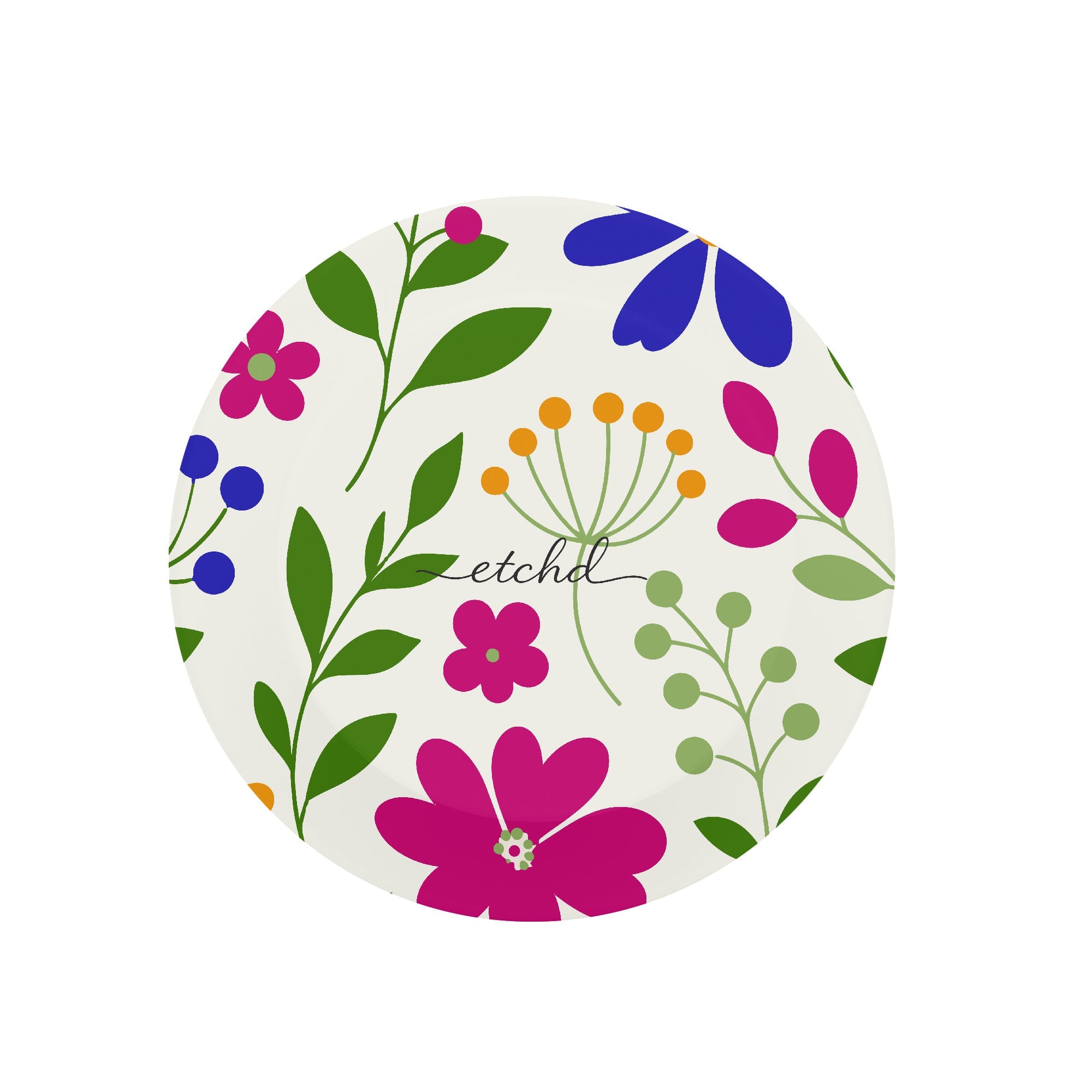 Funky Floral Phone Grip And Stand by etchd, view 2