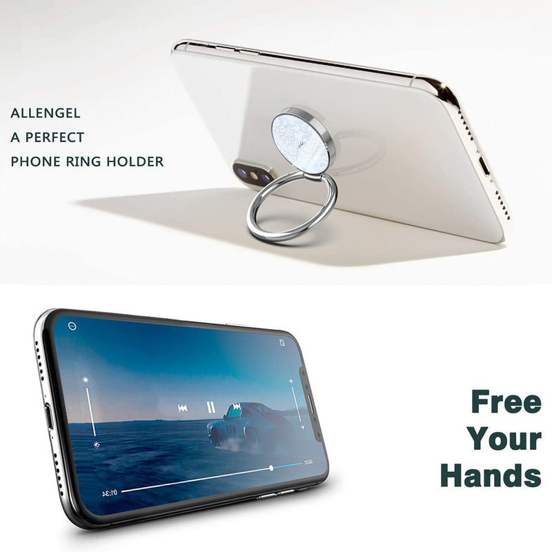 Hummingbird Bloom Anello supporto sottile per telefono-zoom-