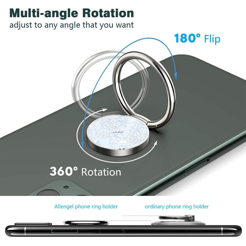 Hummingbird Bloom Anello supporto sottile per telefono-zoom-