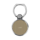 Butter & Brown Striped Classic Ring Holder