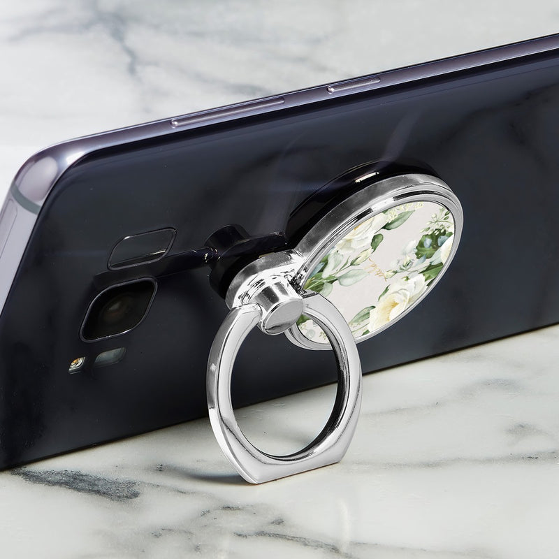 White Roses Klassische Ring Handyhalterung-zoom-