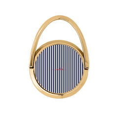 Navy & Cream Striped Hoop Ring Holder by etchd