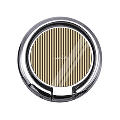 Butter & Brown Striped Slim Ring Holder by etchd