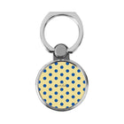 Cobalt & Butter Polka Dot Classic Ring Holder