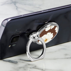 Mocha Blossom Classic Ring Holder by etchd, view 2