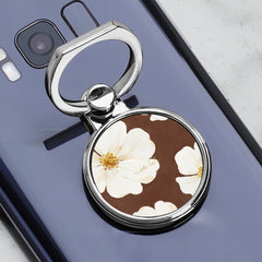 Mocha Blossom Classic Ring Holder by etchd, view 3