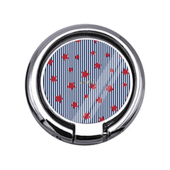 Blue Stripes & Red Stars Slim Ring Holder by etchd