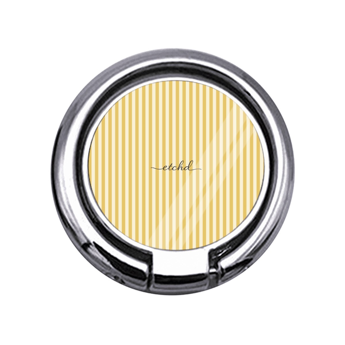 Butter & Cream Striped Slim Ring Holder by etchd