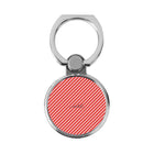 Poppy & Blush Striped Diagonal Anello supporto classico per telefono