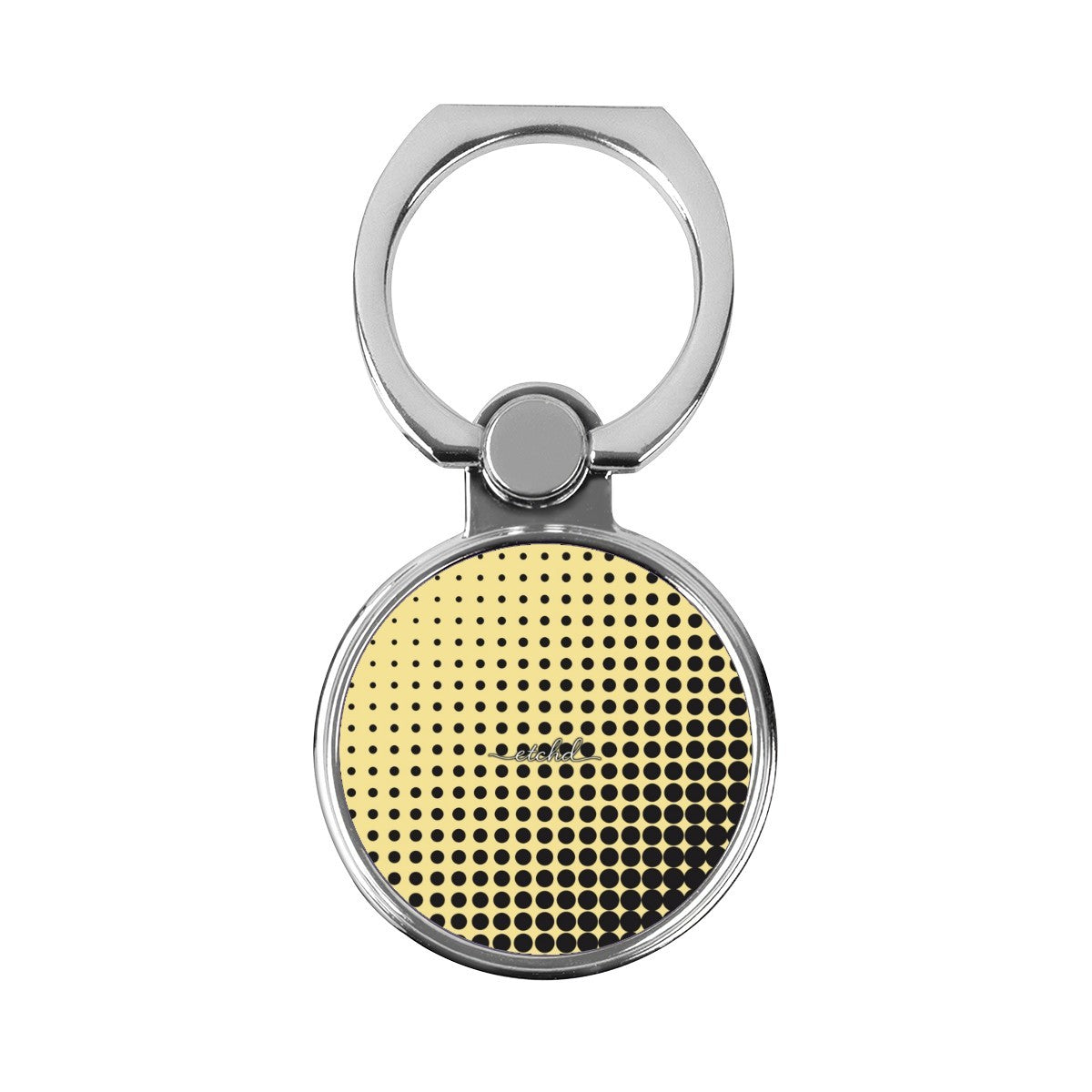 Butter Halftone Classic Ring Holder by etchd