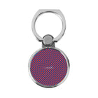 Cobalt & Poppy Striped Diagonal Classic Ring Holder