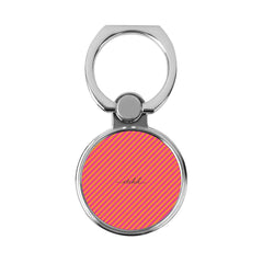 Pink & Orange Striped Diagonal Classic Ring Holder by etchd
