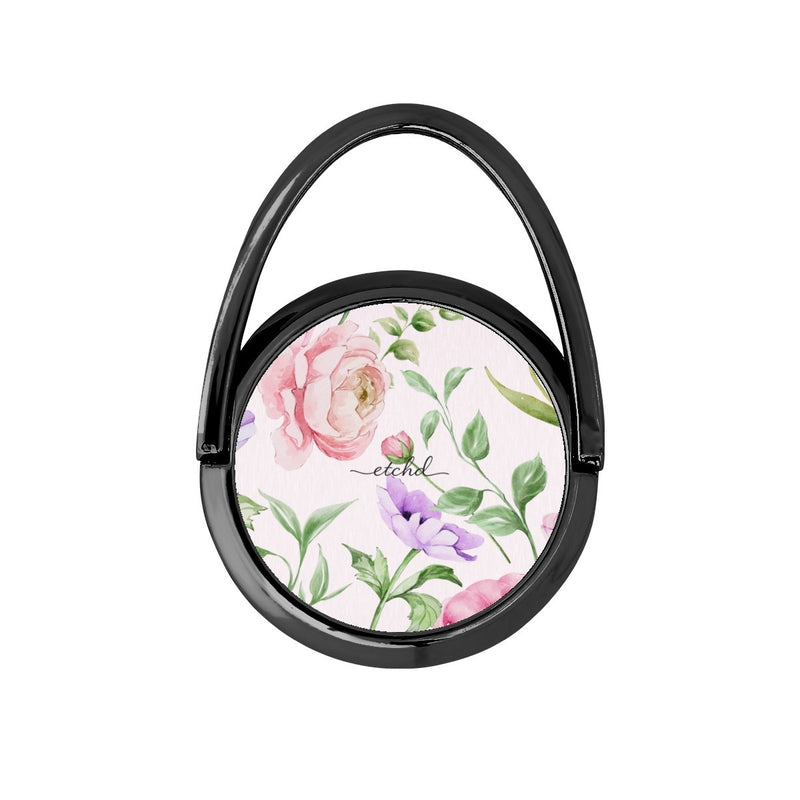 Peony Bloom Drehbare Ring Handyhalterung-zoom-