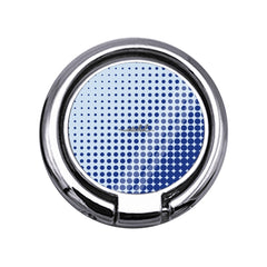 Cobalt Halftone Slim Ring Holder by etchd