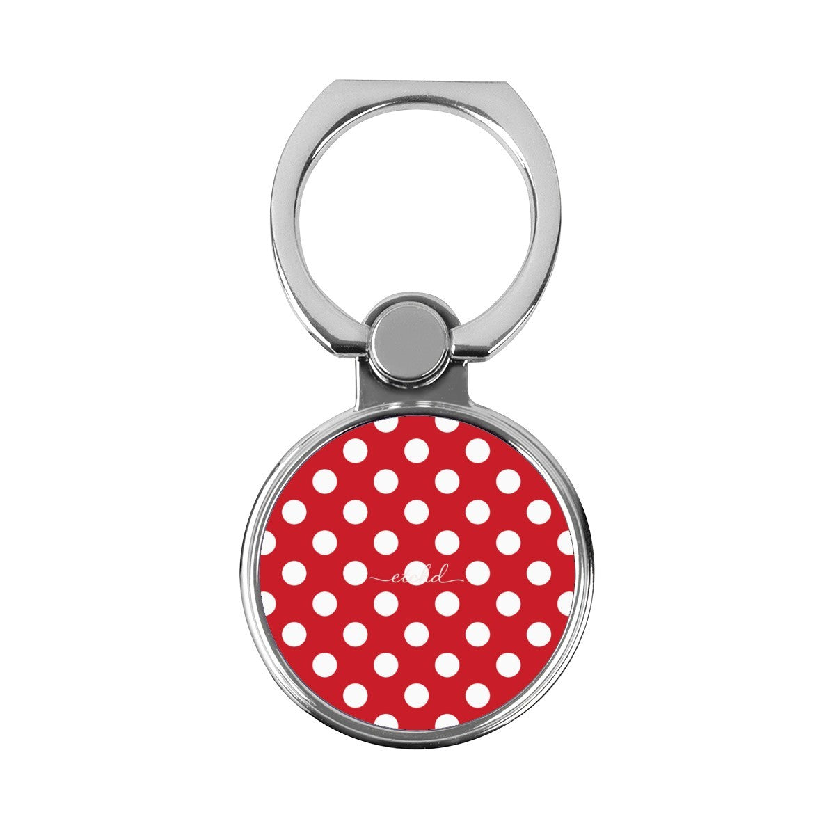 Classic Red & White Polka Dot Classic Ring Holder by etchd