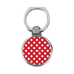Classic Red & White Polka Dot Classic Ring Holder by etchd