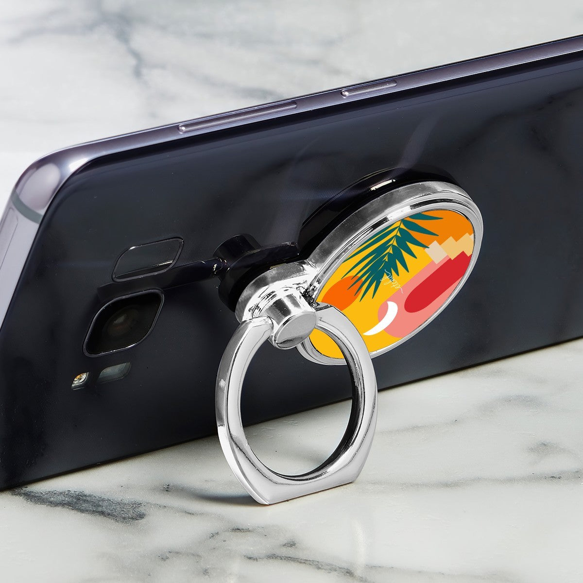 Tropical Sunset Classic Ring Holder by etchd, view 2