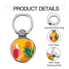 Tropical Sunset Classic Ring Holder by etchd, view 5