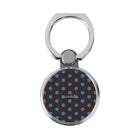 Cerulean & Espresso Polka Dot Anneau de maintien classique