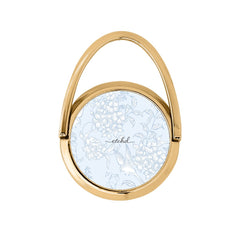 Hummingbird Bloom Hoop Ring Holder by etchd