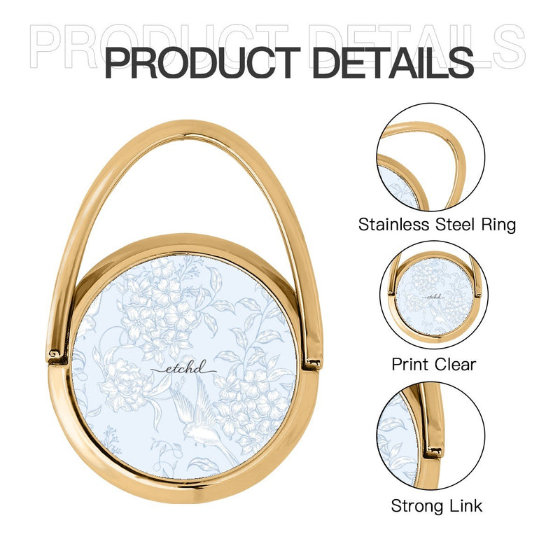 Hummingbird Bloom Anello supporto girevole per telefono-zoom-
