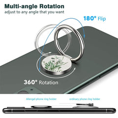 Botanical Leaf Slim Ring Holder by etchd, view 4
