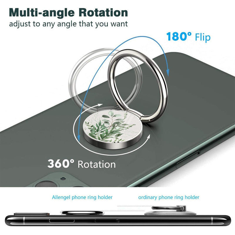 Botanical Leaf Anneau de maintien fin-zoom-