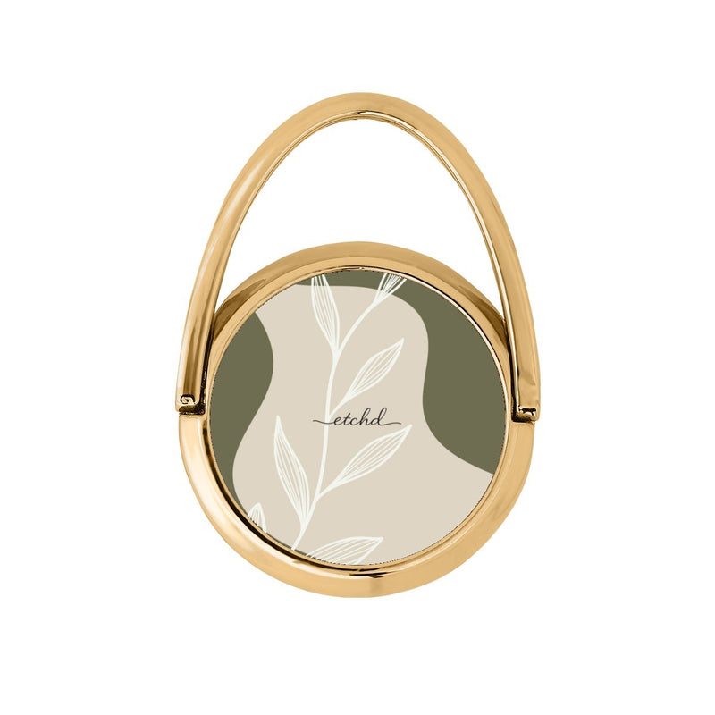 Olive Leaf Drehbare Ring Handyhalterung-zoom-
