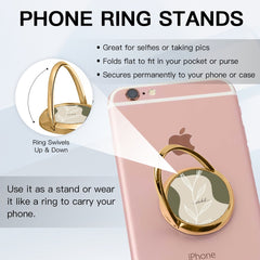 Olive Leaf Hoop Ring Holder by etchd, view 4