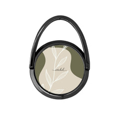Olive Leaf Hoop Ring Holder by etchd, view 8