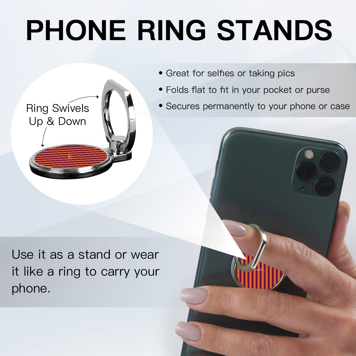 Summer Spritz Classic Ring Holder by etchd, view 4