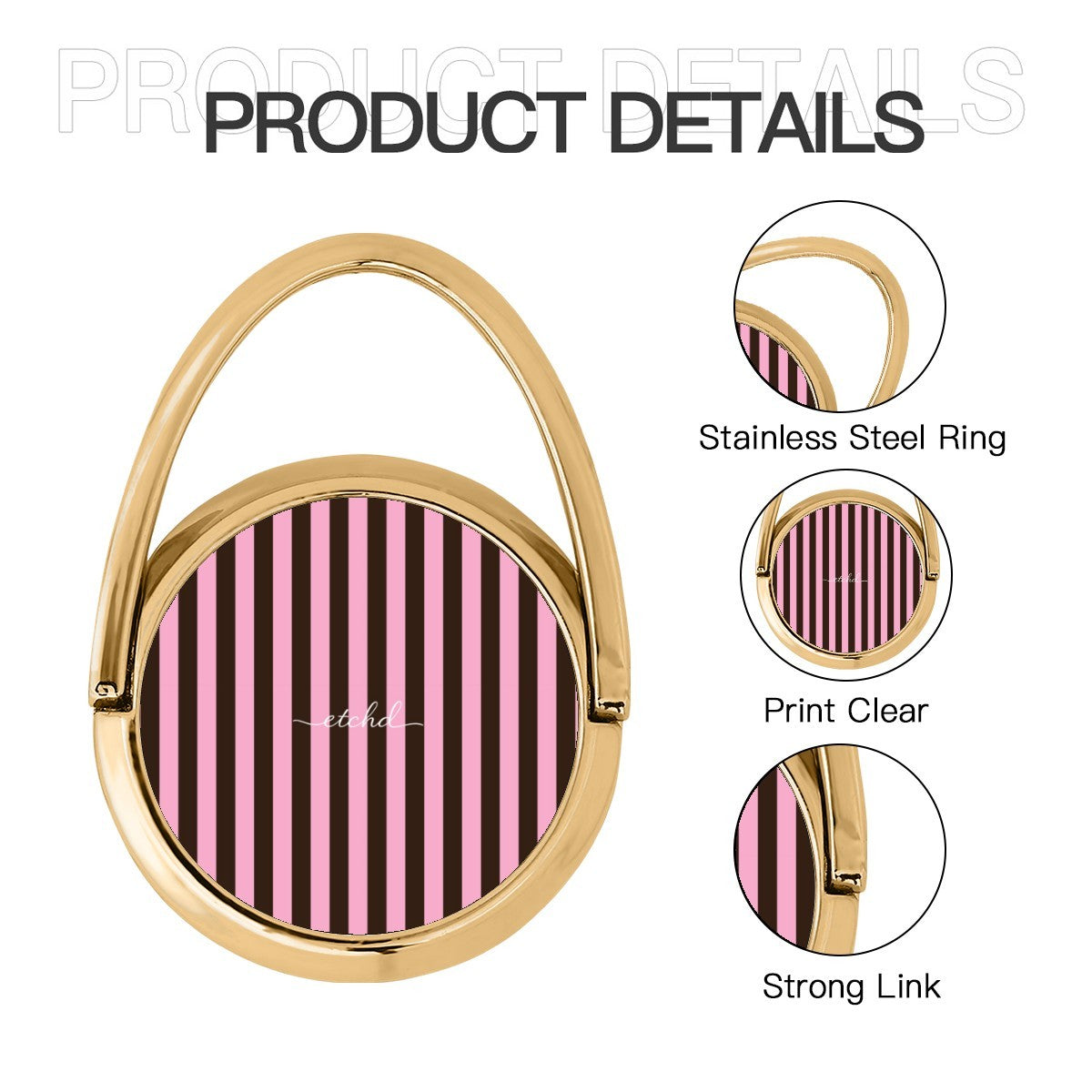 Espresso Martini Hoop Ring Holder by etchd, view 5