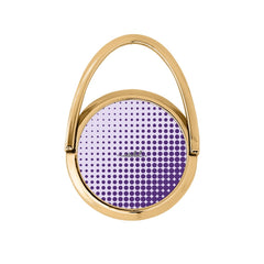 Grape Halftone Hoop Ring Holder by etchd