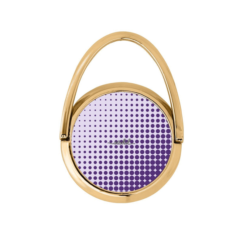 Grape Halftone Hoop Ring Holder-zoom-
