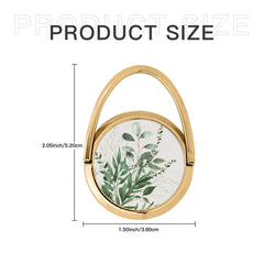 Botanical Leaf Hoop Ring Holder by etchd, view 6