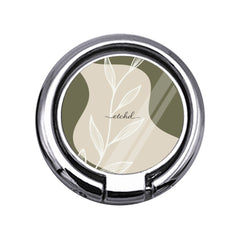 Olive Leaf Slim Ring Holder by etchd