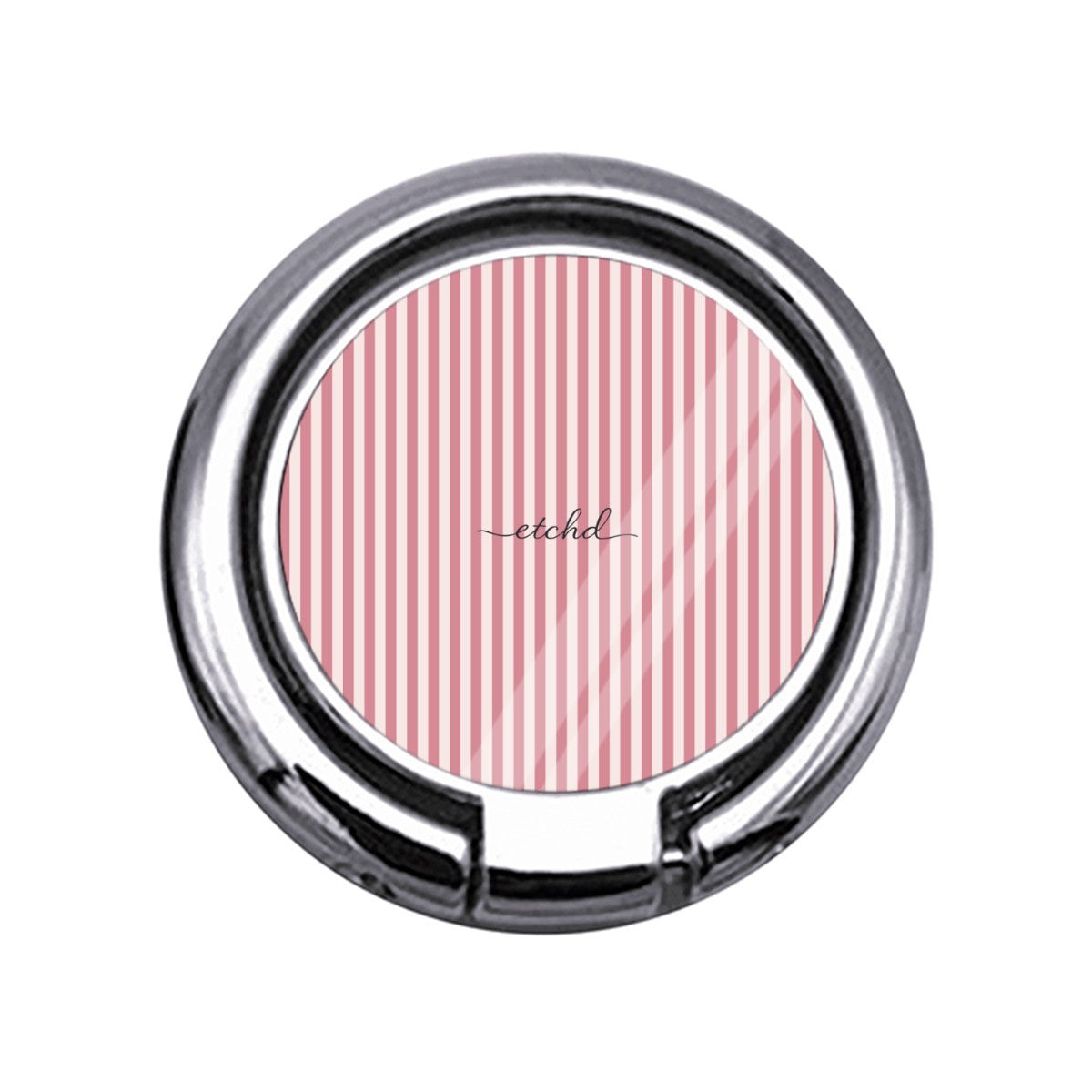 Blush & Cream Striped Slim Ring Holder by etchd