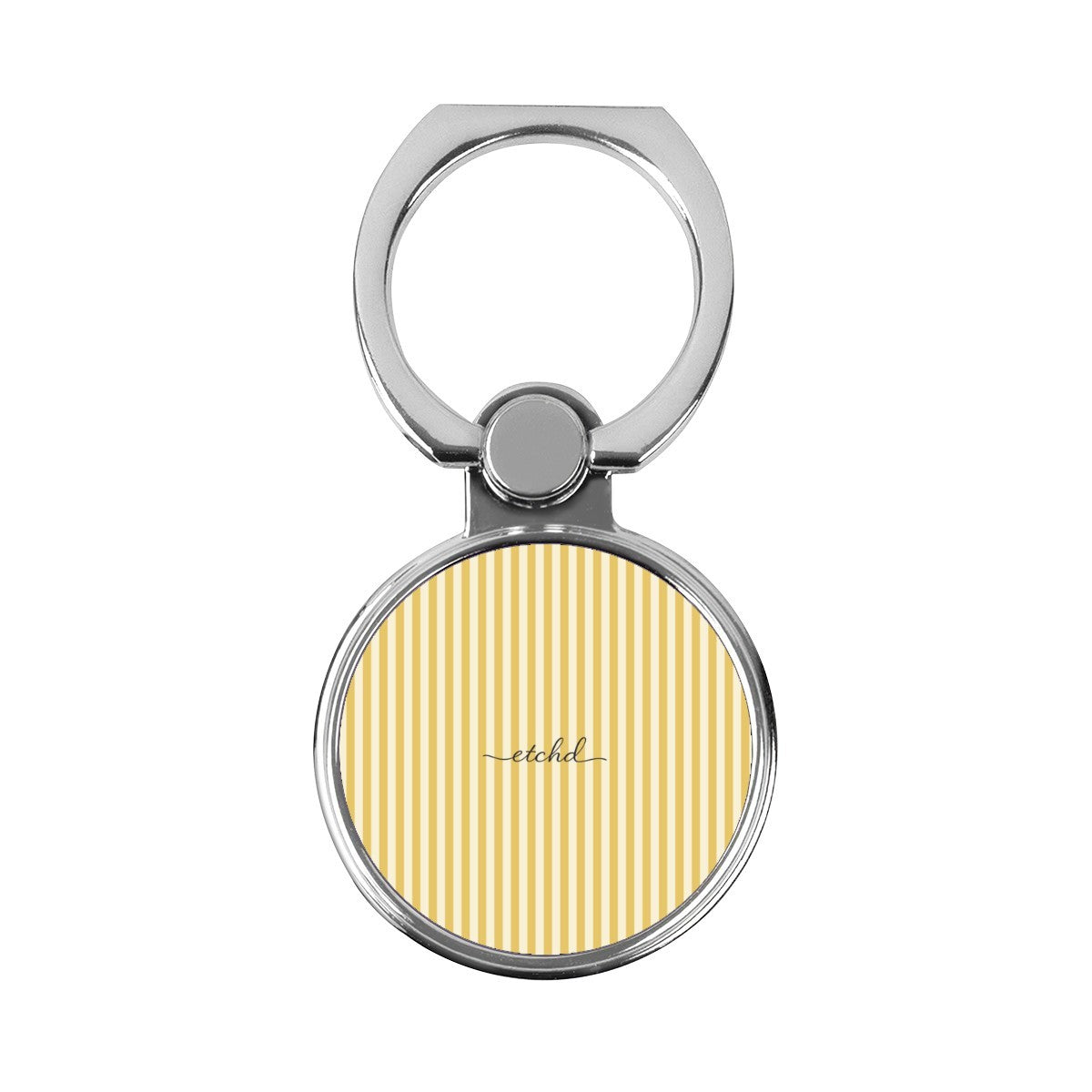 Butter & Cream Striped Classic Ring Holder by etchd
