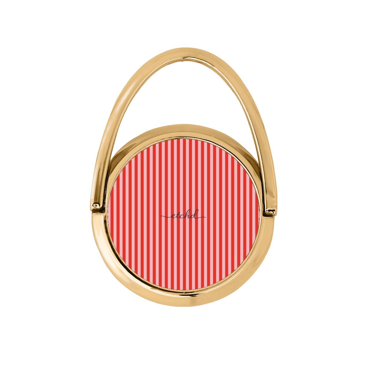 Poppy & Blush Striped Hoop Ring Holder by etchd