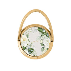 White Roses Hoop Ring Holder by etchd